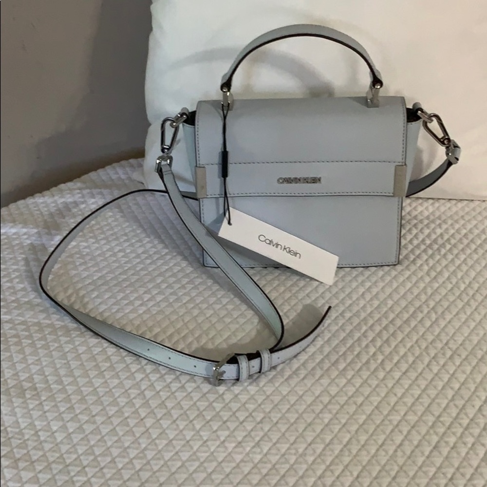 Calvin Klein Gray Crossbody Bag